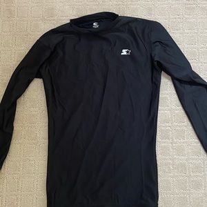 Athletic shirt, black, Medium